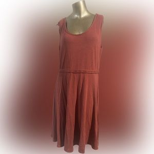 Max Studio Terracotta Dress, XL